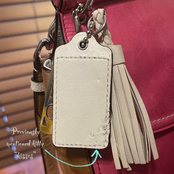 COACH Willis Leather Bag in Pink Colorblock w/ LTD. Edition Legacy Lining 19031 - Picture 15 of 16